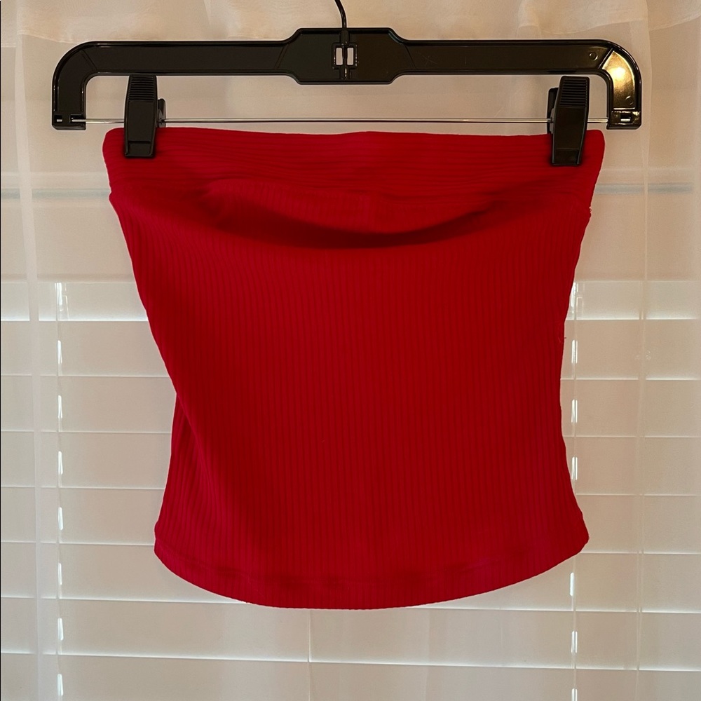 Free People Ribbed Tube Top